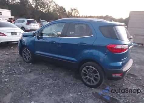 2018 Ford Ecosport Titanium из США, поврежденный, VIN MAJ3P1VEXJC202790